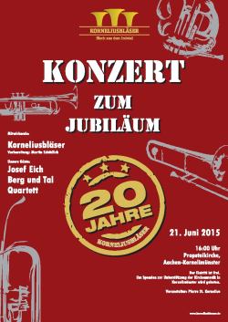 Jubiläumskonzert 2015